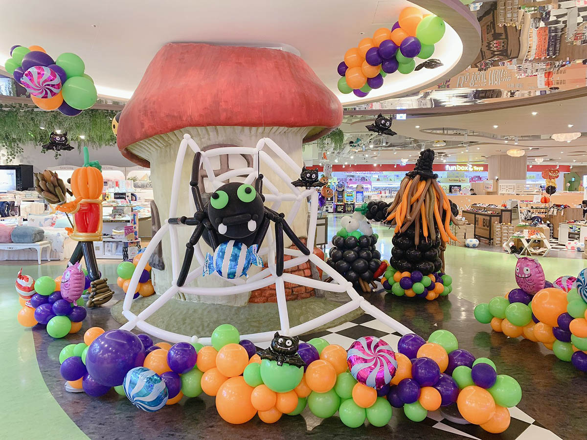 ハロウィンイベント気球風 3